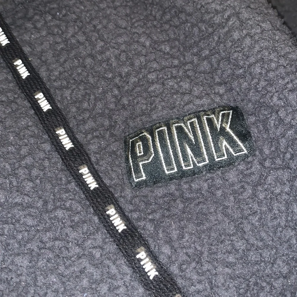 PINK/VS Sherpa Half-Zip Hoodie - Picture 2 of 3